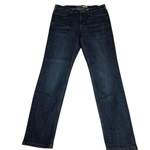 Carhartt Womens Rugged Flex Slim Fit Dark Wash Tappered Jeans Size 12 Regular